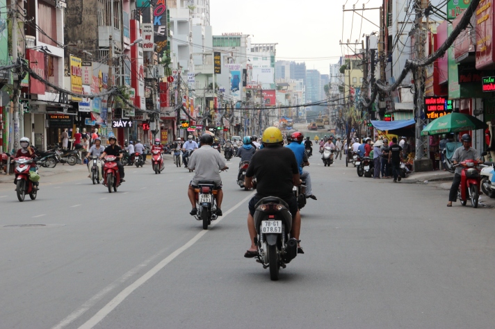 lalu lintas Saigon
